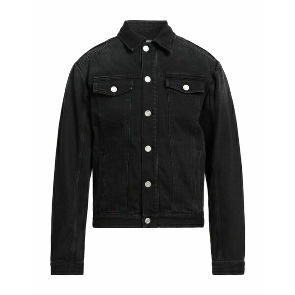 【送料無料】 トラサルディ メンズ ジャケット＆ブルゾン アウター Denim Outerwear Black