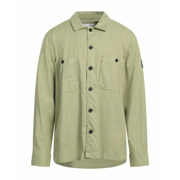 カルバン・クライン 【送料無料】 カルバンクライン メンズ シャツ トップス Shirts Sage green
