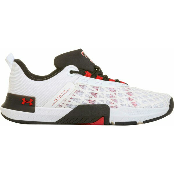 アンダーアーマー メンズ フィットネス スポーツ Under Armour Men's TriBase Reign 5 Texas Tech Training Shoes Red/Black