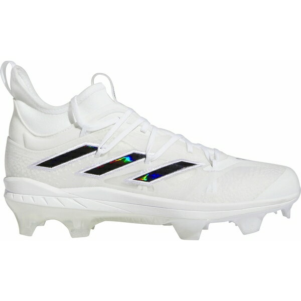 アディダス メンズ 野球 スポーツ adidas Men's adizero Afterburner 9 NWV TPU Baseball Cleats White/Black