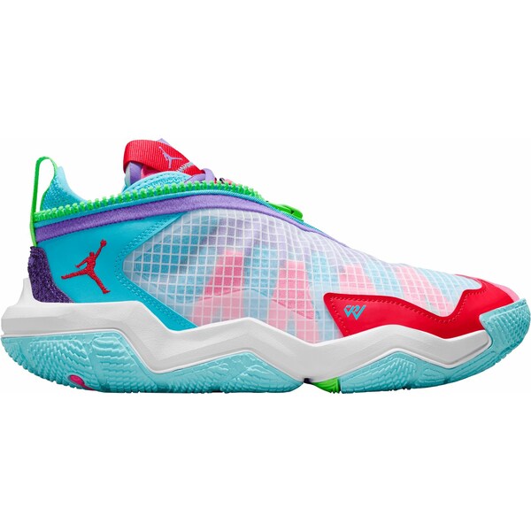 ジョーダン メンズ バスケットボール スポーツ Jordan Why Not .6 Basketball Shoes White/Red/Blue/Purple 1