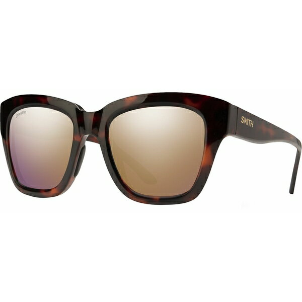 スミス メンズ サングラス・アイウェア アクセサリー SMITH Sway Sunglasses Tortoise/ChromaPop Polarized Rose Gold Mirror