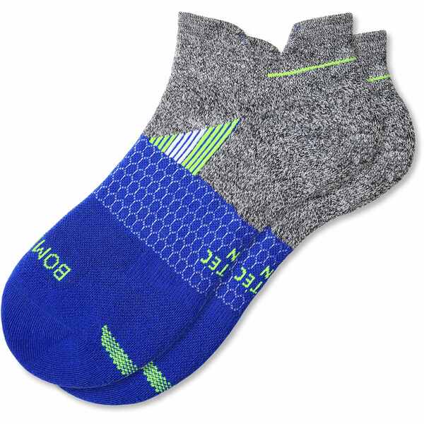 {oX fB[X C A_[EFA Bombas Unisex Performance Running Ankle Socks Bright Cobalt