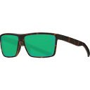 コスタデルマール メンズ サングラス・アイウェア アクセサリー Costa Del Mar Rinconcito 580G Polarized Sunglasses Matte Tortoise/Green Mirror