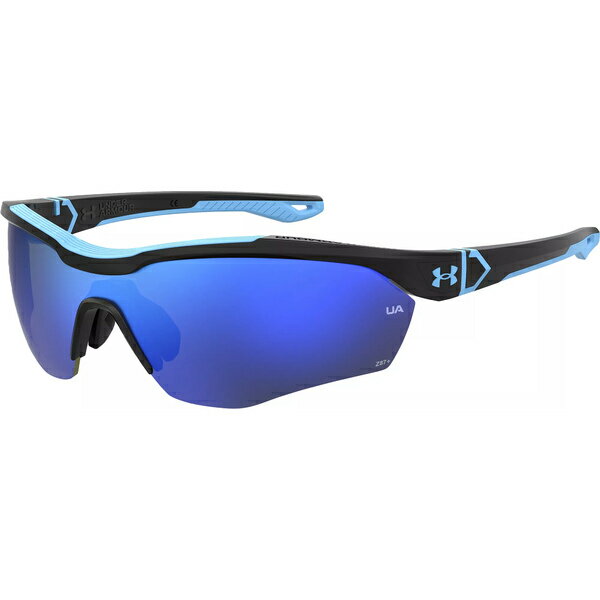 アンダーアーマー サングラス メンズ アンダーアーマー メンズ サングラス・アイウェア アクセサリー Under Armour Yard Pro Sunglasses Black/Blue