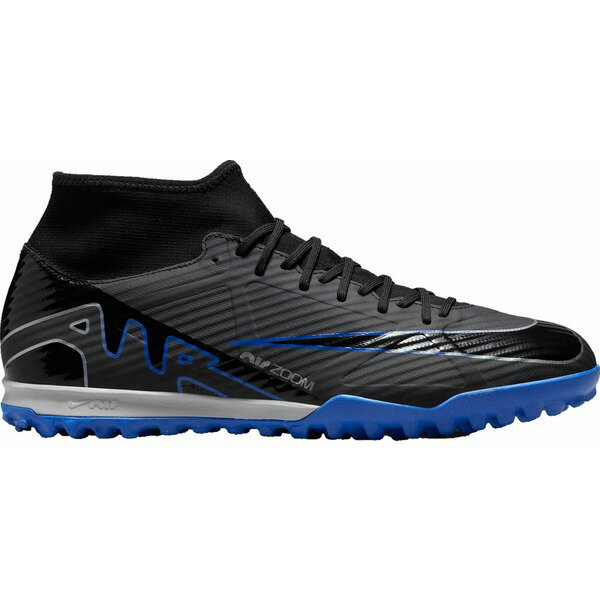 ナイキ レディース サッカー スポーツ Nike Mercurial Zoom Superfly 9 Academy Turf Soccer Cleats Black/Blue