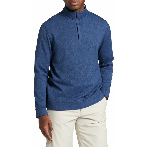 EH^[Ew[Q Y Vc gbvX Walter Hagen Men's Performance 11 Midweight 1/4 Zip Golf Pullover Navy Heather