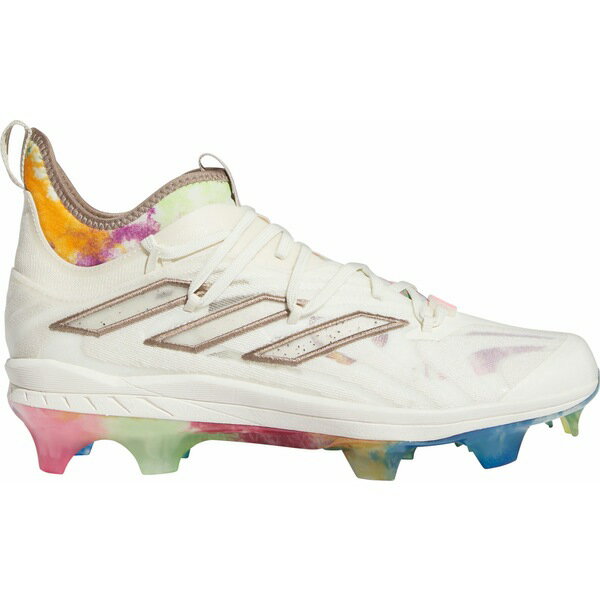 アディダス メンズ 野球 スポーツ adidas Men's adizero Afterburner 9 NWV Summer Bash TPU Baseball Cleats White/Brown