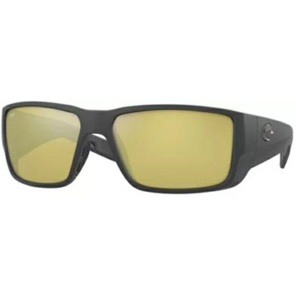 コスタデルマール メンズ サングラス・アイウェア アクセサリー Costa Del Mar Blackfin Pro 580G Polarized Sunglasses Matte Black/Sunrise Silver Mirror