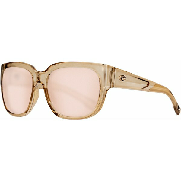 コスタデルマール メンズ サングラス・アイウェア アクセサリー Costa Del Mar Women's Waterwoman 580P Sunglasses Blonde