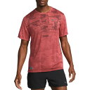 ナイキ メンズ シャツ トップス Nike Men 039 s Dri-FIT ADV Run Division Techknit Short Sleeve Running Top Red Stardust
