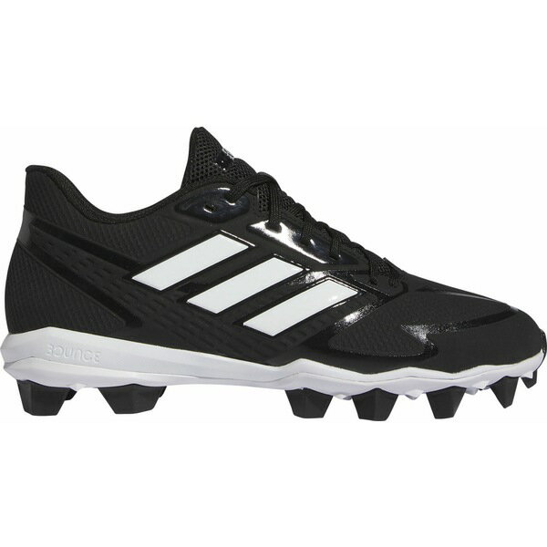 ǥ   ݡ adidas Men's Icon 8 MD Baseball Cleats Black/White