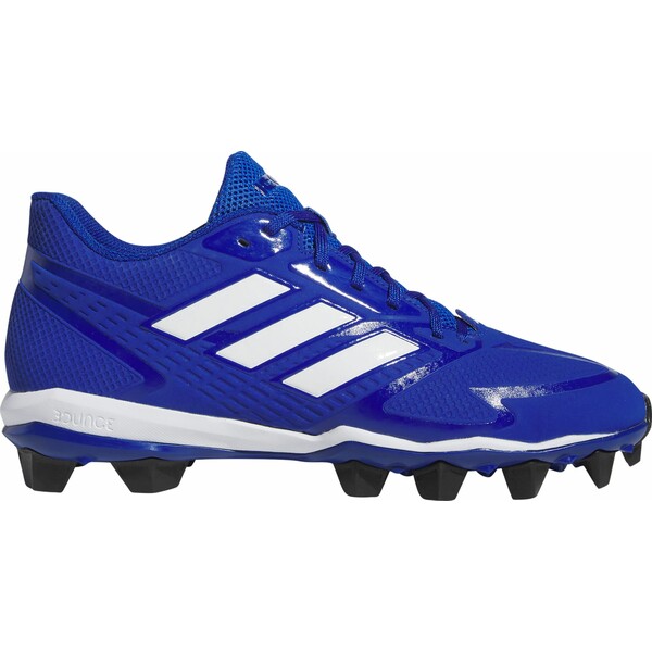 ǥ   ݡ adidas Men's Icon 8 MD Baseball Cleats Royal/White