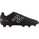 ニューバランス メンズ フィットネス スポーツ New Balance Men's 442 V2 Pro FG Soccer Cleats Black/Red