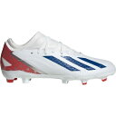 アディダス メンズ フィットネス スポーツ adidas X Crazyfast USA .3 FG Soccer Cleats White/Blue