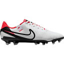 ナイキ メンズ フィットネス スポーツ Nike Tiempo Legend 10 Academy FG Soccer Cleats White/Red