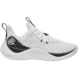 アンダーアーマー メンズ フィットネス スポーツ Under Armour Curry 10 Basketball Shoes White/Black/White