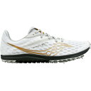 サッカニー レディース 陸上 スポーツ Saucony Women s Kilkenny XC 9 Spike Cross Country Shoes White/Gold