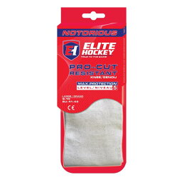 アイコンスポーツ・グループ レディース 靴下 アンダーウェア Elite Hockey Notorious Pro-Cut Resistant Knee Socks Level 5 Silver/Black