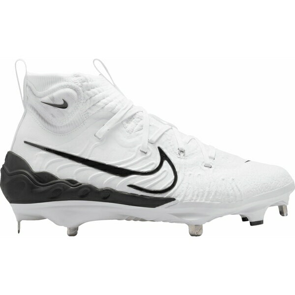 ナイキ メンズ 野球 スポーツ Nike Men's Alpha Huarache NXT Metal Baseball Cleats White/Black