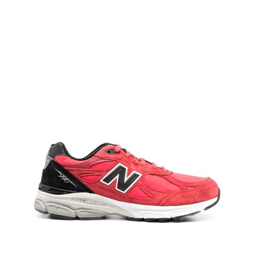 ニューバランス メンズ スニーカー シューズ Made in USA 990 スニーカー red/black