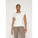 オンリープレイ レディース フィットネス スポーツ ONPAUBREE LIFE ON BAT LOOSE TEE - Basic T-shirt - cloud dancer