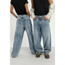 ユアターン メンズ サンダル シューズ UNISEX - Relaxed fit jeans - dark blue denim