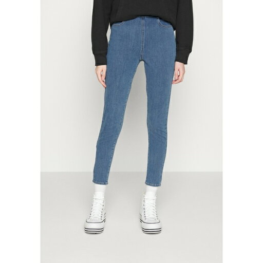 リーバイス レディース デニムパンツ ボトムス MILE HIGH PULL ON - Jeggings - blue denim リーバイス レディース デニムパンツ ボトムス MILE HIGH PULL ON - Jeggings - blue denim