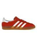 adidas アディダス レディース スニーカー 【adidas Gazelle Indoor Bold Orange (Women's)】 サイズ US_W_10 Bold Orange/Footwear White/Gum(4)