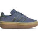 adidas アディダス レディース スニーカー 【adidas Gazelle Bold Blue Green (Women's)】 サイズ US_7.5(24.5cm) Blue/Green(4)