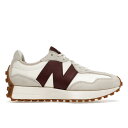 New Balance ニューバランス レディース スニーカー 【New Balance 327 Moonbeam Classic Burgundy (Women's)】 サイズ US_6(23.0cm) White/Red/Grey(4)