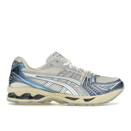 ASICS アシックス メンズ スニーカー 【ASICS Gel-Kayano 14 Cream Metallic Blue】 サイズ US_M_4 Cream/Metallic Blue ASICS アシックス メンズ スニーカー 【ASICS Gel-Kayano 14 Cream Metallic Blue】 サイズ US_M_4 Cream/Metallic Blue