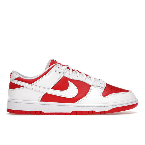 Nike ナイキ メンズ スニーカー 【Nike Dunk Low Championship Red】 サイズ US_M_15 University Red/White-Total Orange