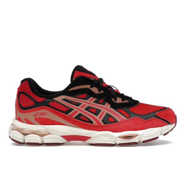 ASICS アシックス メンズ スニーカー 【ASICS Gel-NYC BLEACH Renji Abarai】 サイズ US_11(29.0cm) Red/Black/Cream