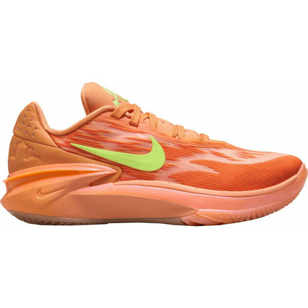 ナイキ レディース バスケットボール スポーツ Nike Women's Air Zoom G.T. Cut 2 x Arike Ogunbowale Basketball Shoes Ttl Orng/Lime Blast/Orng