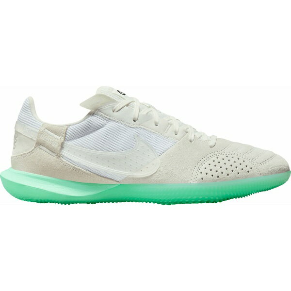ナイキ メンズ サッカー スポーツ Nike Men 039 s Streetgato Indoor Soccer Shoes White/Green