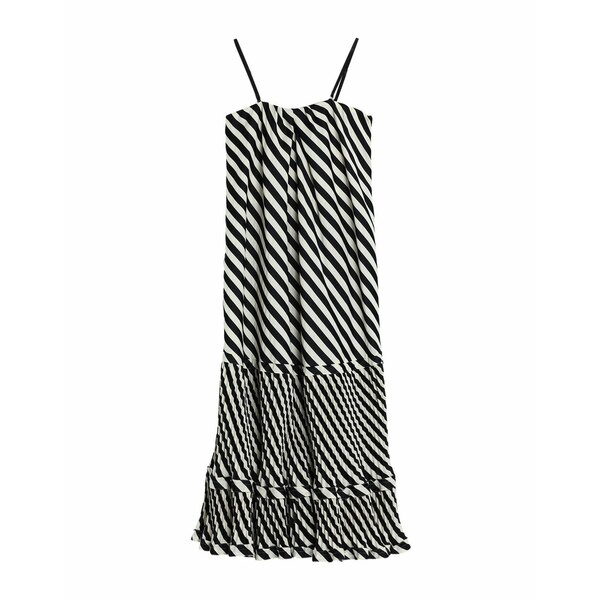 【送料無料】 スポーツマックス レディース ワンピース トップス Midi dresses Black