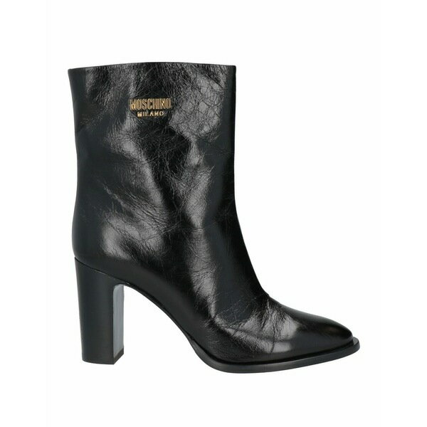 【送料無料】 モスキーノ レディース ブーツ シューズ Ankle boots Black