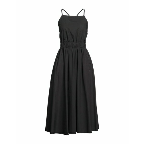 ̵ ǥѡȥȥե ǥ ԡ ȥåץ Midi dresses Black