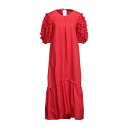 yz CCWFC fB[X s[X gbvX Midi dresses Red