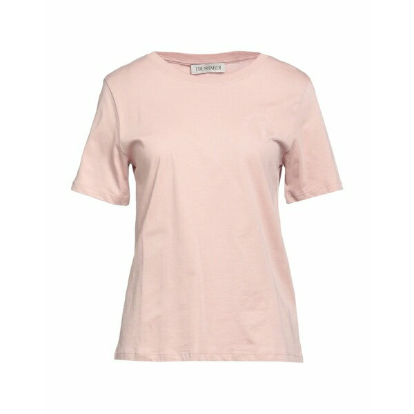 【送料無料】 トラサルディ レディース Tシャツ トップス T-shirts Light pink