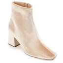 ジャーニーコレクション レディース ブーツ シューズ Women's Hazara Wide Width Velvet Block Heel Dress Boo...
