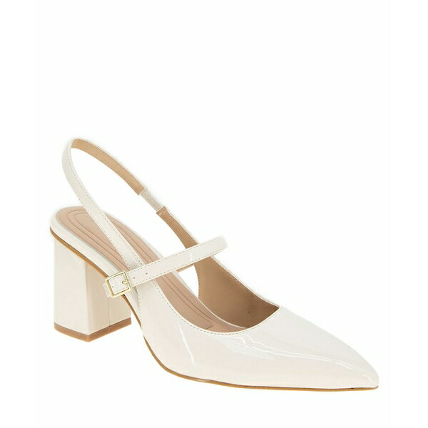 BCBジェネレーション レディース パンプス シューズ Women's Gillian Slingback Pointed Toe Pumps Bianca