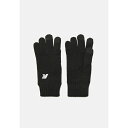 ケイウェイ レディース 手袋 アクセサリー ALFRED CARDIGAN STITCH UNISEX - Gloves - black pure melang...
