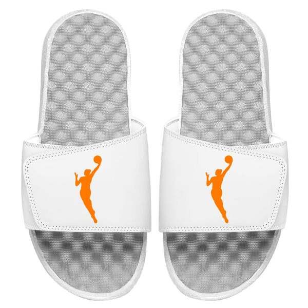 アイスライド メンズ サンダル シューズ WNBA ISlide Primary Logo Slide Sandals White
