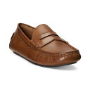 ラルフローレン メンズ ドレスシューズ シューズ Men's Anders Leather Penny Driver Light Tan(4)