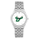 W[fB Y rv ANZT[ South Florida Bulls Unisex Team Logo Rolled Link Bracelet Wristwatch -