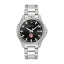 uo Y rv ANZT[ South Dakota Coyotes Bulova Stainless Steel Sport Classic Watch -