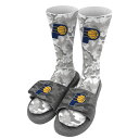 アイスライド メンズ サンダル シューズ Indiana Pacers ISlide Camo Sock & Slide Bundle -