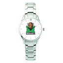 W[fB Y rv ANZT[ Marshall Thundering Herd Unisex Stainless Steel Bracelet Wristwatch -